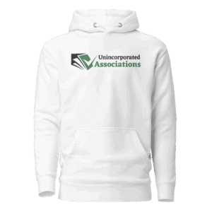 Unincorporated Associations Classic Hoodie - Large Center Chest Full Color Logo
