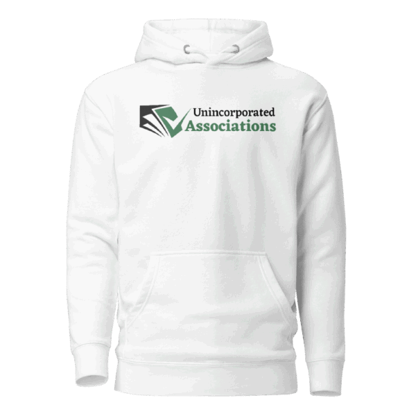 Unincorporated Associations Classic Hoodie - Large Center Chest Full Color Logo