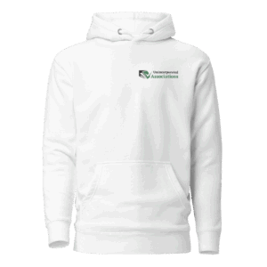 Unincorporated Associations Classic Hoodie - Small Chest Full Color Logo